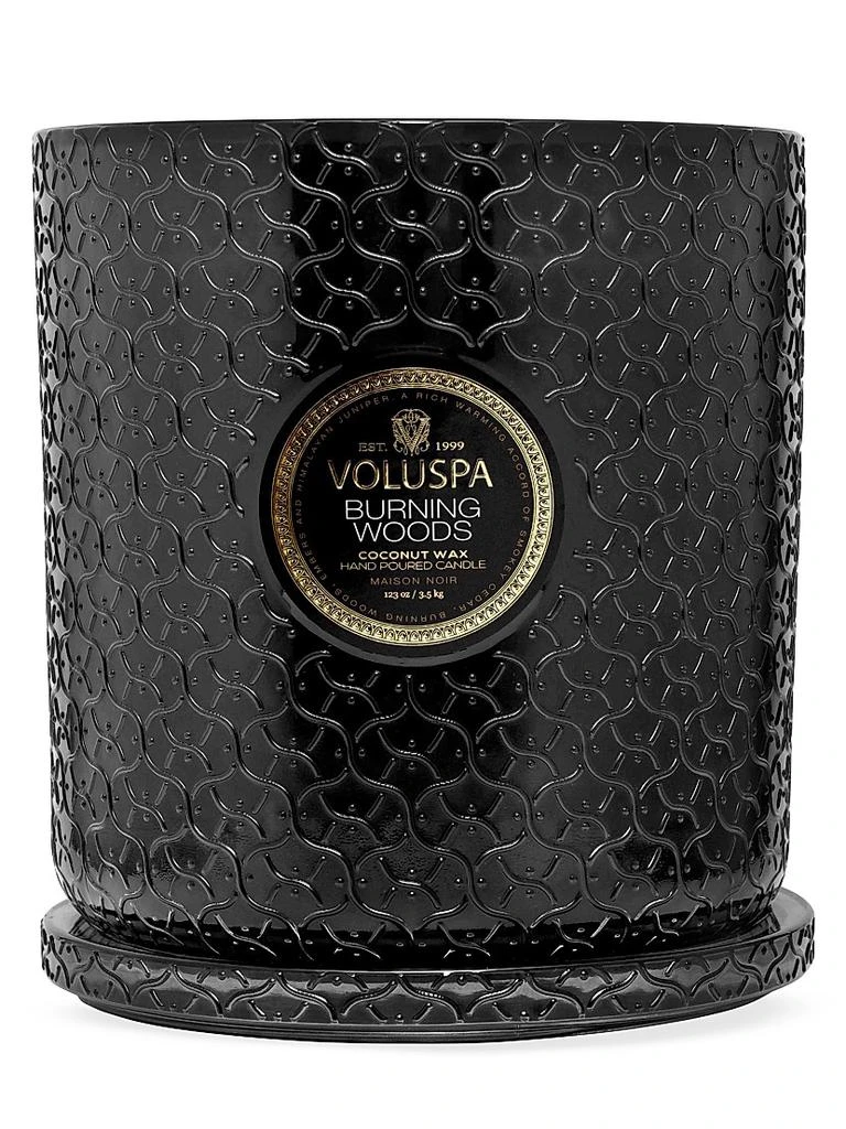 Voluspa Maison Burning Woods 5-Wick Hearth Candle 3