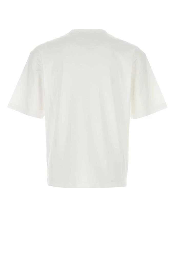 Prada Prada Logo Embroidered Short Sleeved T-Shirt 2