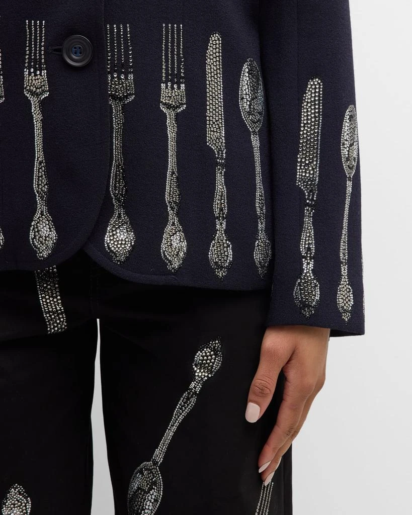 Libertine Michelin Star Riding Jacket with Crystal Details 5