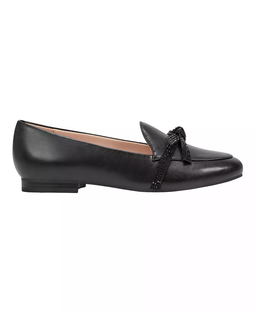 Bandolino Women's Jayme Embellished Bow Detail Loafers
