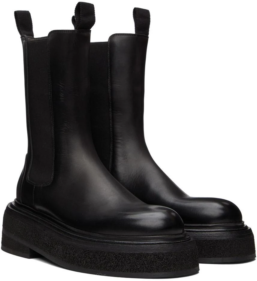 Marsèll Black Zuccone Boots 4