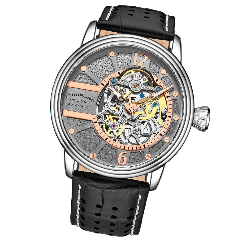 Stuhrling Original Prospero 3971 Automatic 44mm Skeleton 5