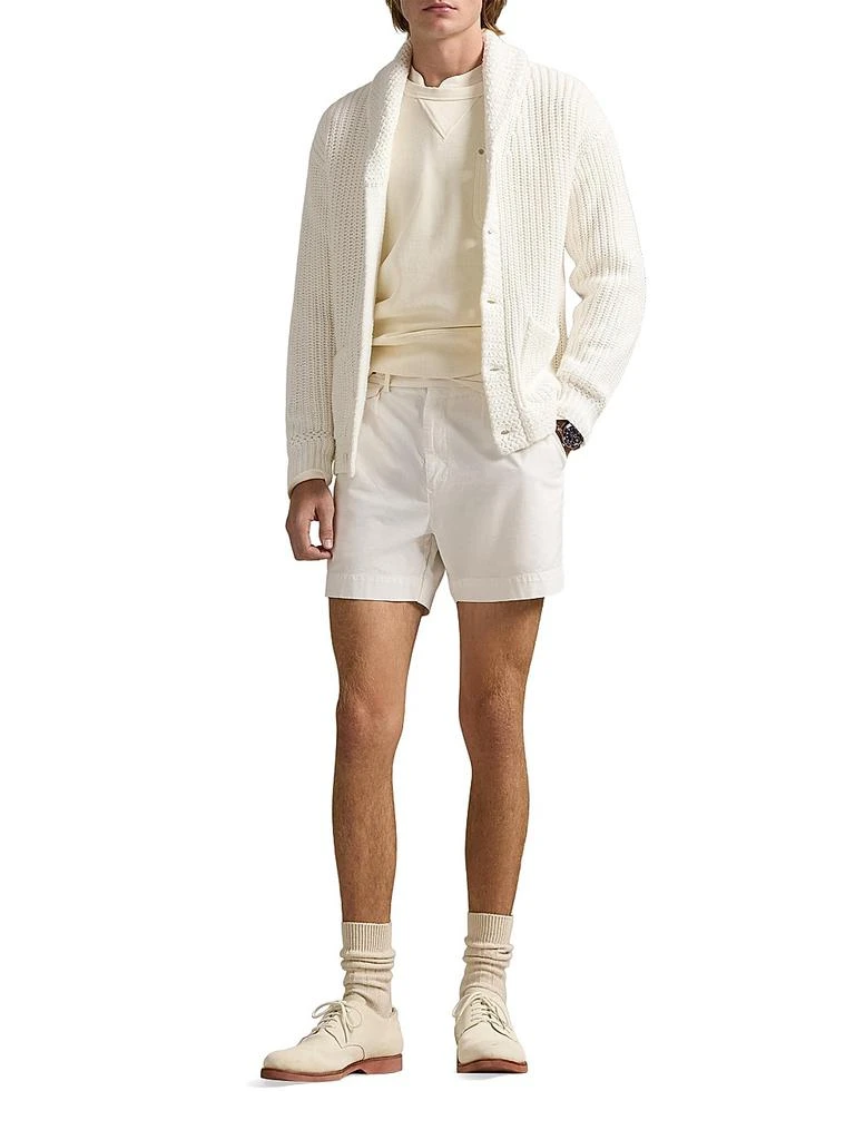 Ralph Lauren Linen-Cotton Shawl-Collar Cardigan 2