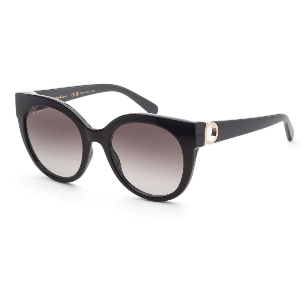 Salvatore Ferragamo Ferragamo Women's Black Square Sunglasses