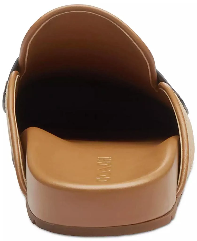 Coach Sculpted C Casual Suede Clog Flats 3