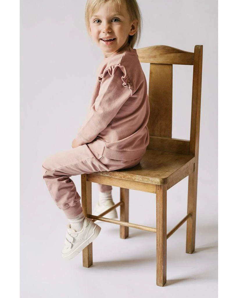 Pehr Unisex French Terry Ruffled Sweatshirt - Toddler 4