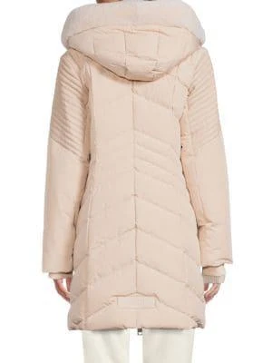 Nicole Benisti Cortina Shearling & Down Parka Coat 2