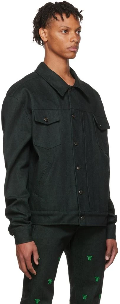 Theophilio SSENSE Exclusive Black Denim Jacket 2