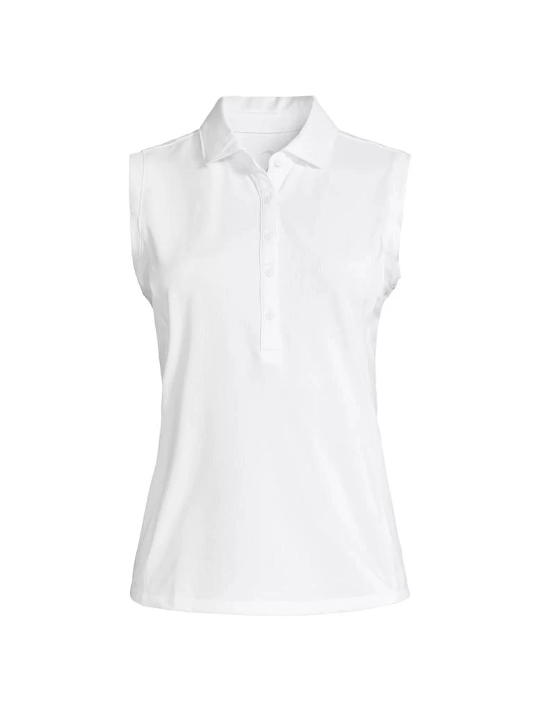 Zero Restriction Tae Sleeveless Polo Top 1