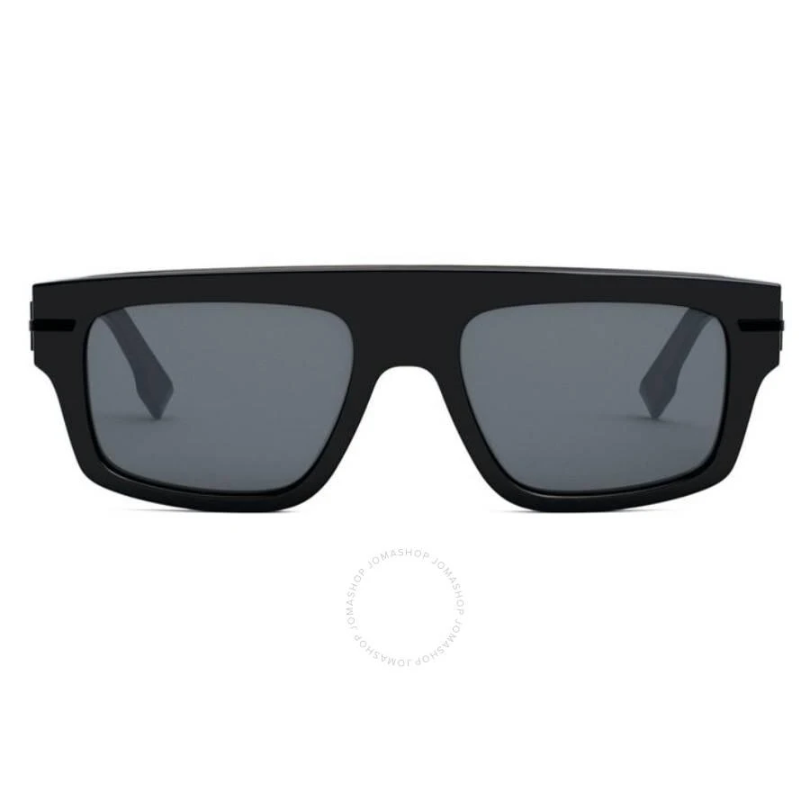 Fendi Grey Browline Men's Sunglasses FE40091U 01A 54 1