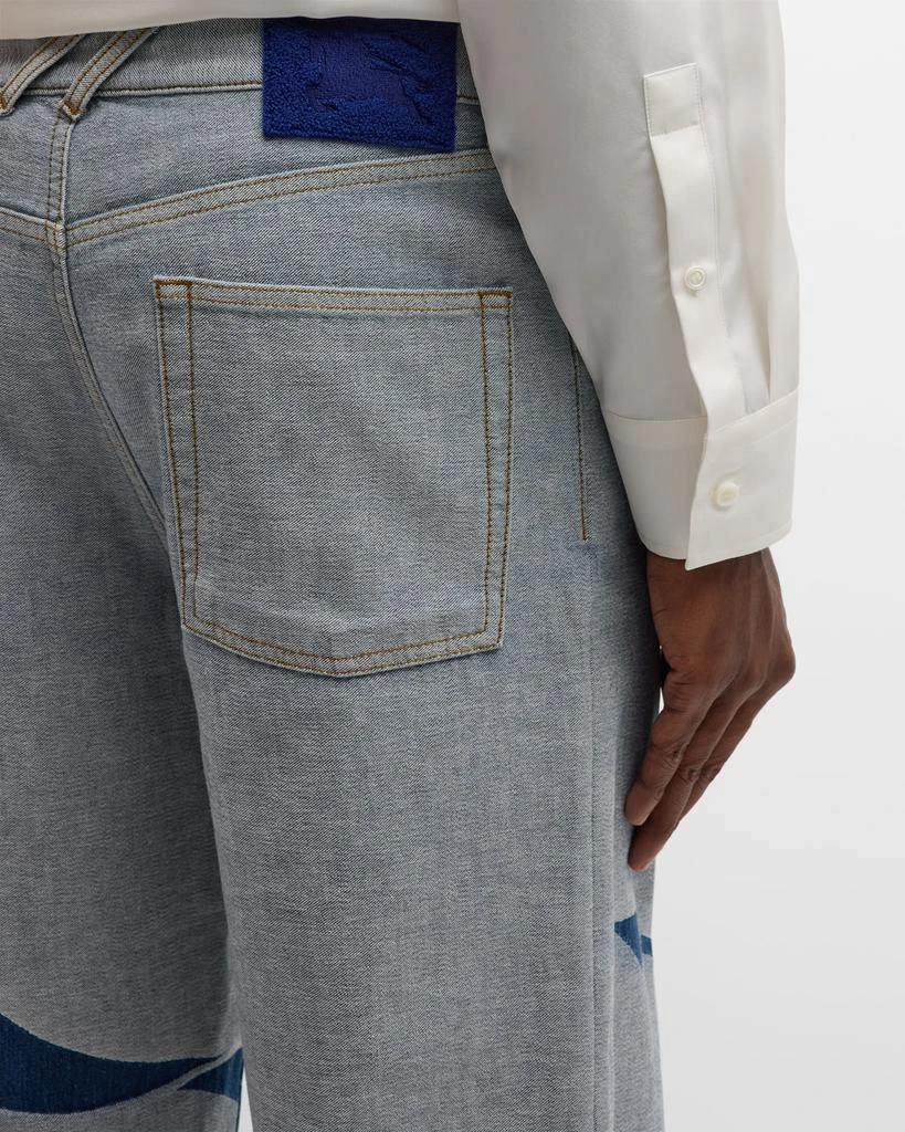 Burberry Men's EKD Loose-Fit Jeans 5