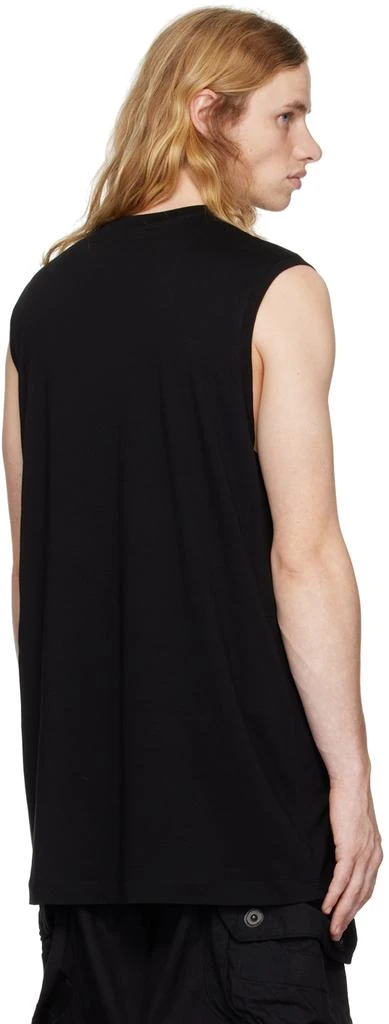Julius Black Cotton & Rayon Tank Top 3