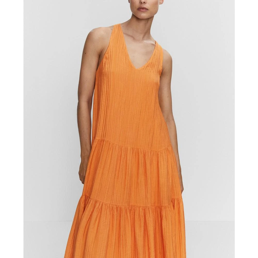 Mango Women's Textured Skater Dress 3