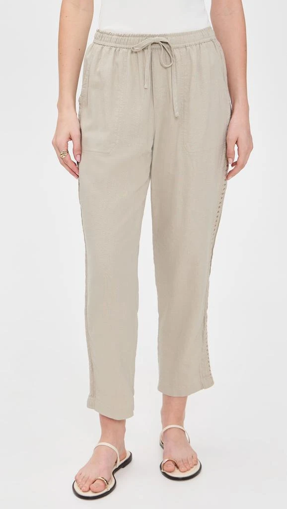 Splendid Angie Straight Crochet Pants 6