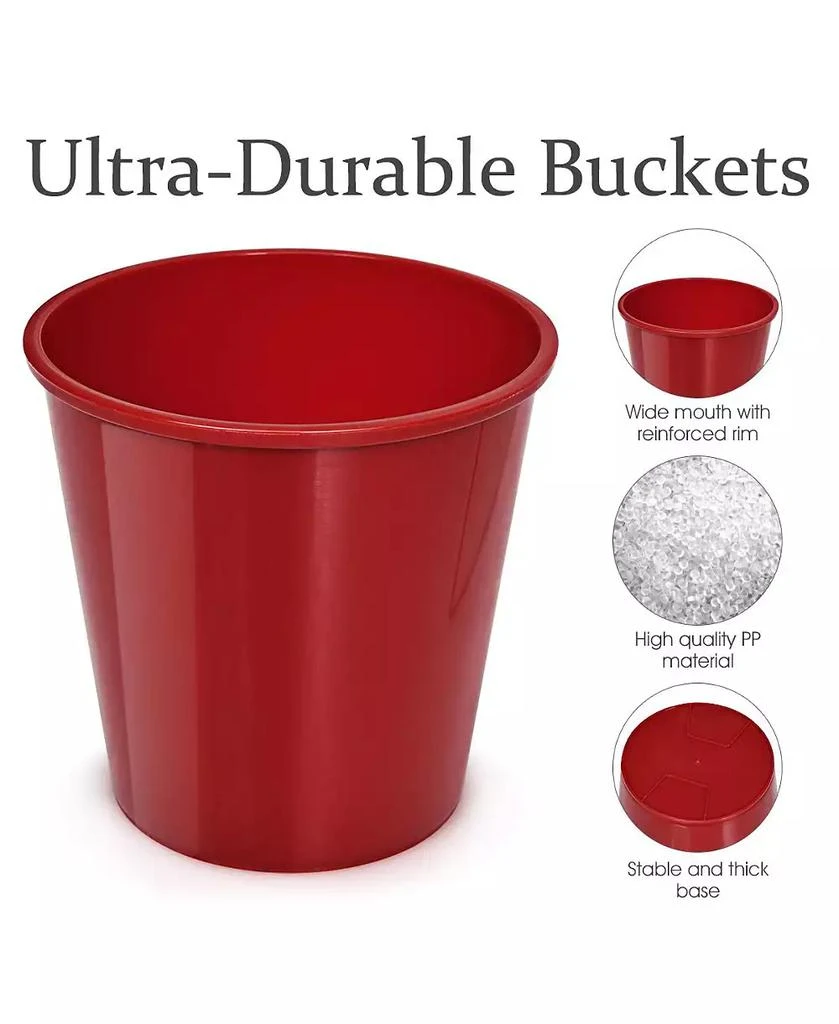 SUGIFT - Giant Yard Pong Game Set with Buckets, Balls 
Carry Bag 5