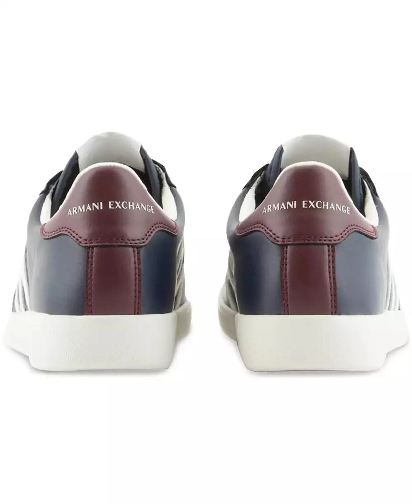 A|X Armani Exchange Men's Leather Logo Sneaker 2