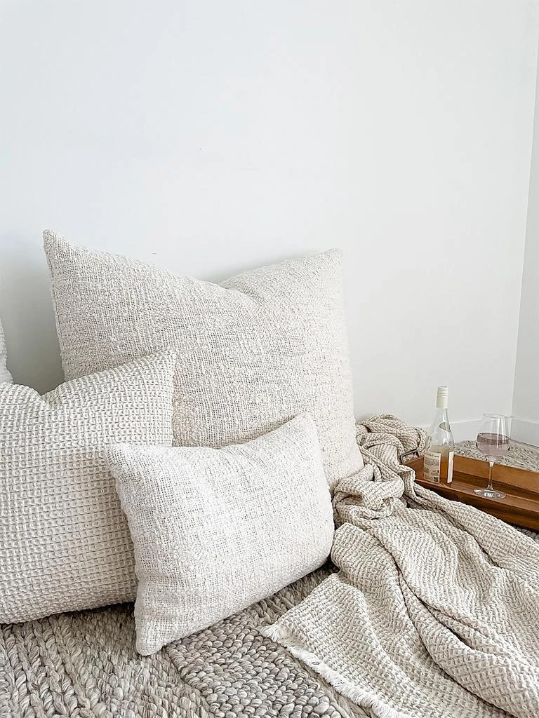 Anaya Cozzy Cotton Boucle Down Pillow 6