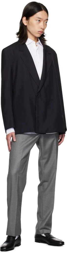 Zegna Black 'L'Asola' Loafers 5
