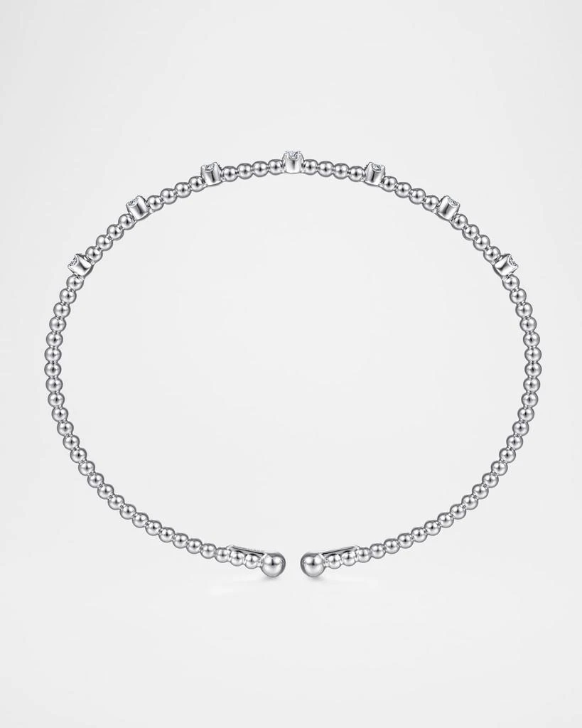 Gabriel
Co 14K White Gold Bujukan Diamond Stations Bracelet 3
