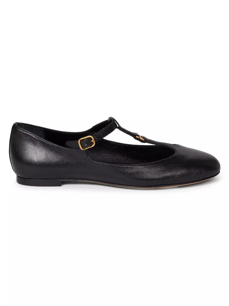 Chloé Marcie Leather Ballerina Flats 1