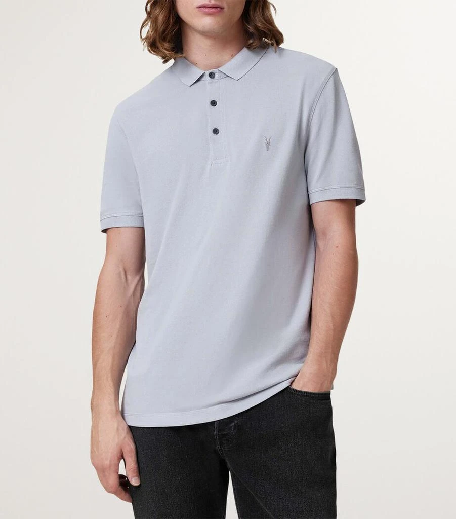 ALL SAINTS Organic Cotton Reform Polo Shirt 3
