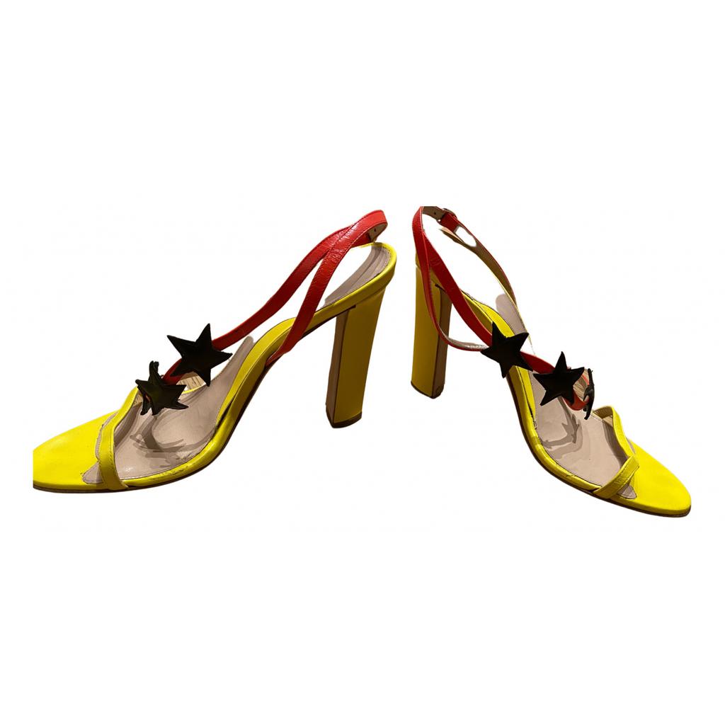 PAULA CADEMARTORI Paula Cademartori Leather sandal