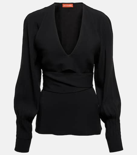 Altuzarra Dagur crêpe blouse