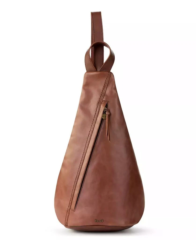 The Sak Women
s Geo Sling Leather Backpack 1