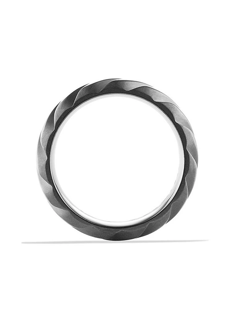 David Yurman Modern Cable Band Ring in Black Titanium 2