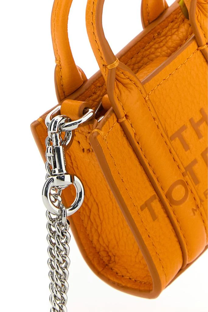 Marc Jacobs Orange leather nano Tote Bag charm 3