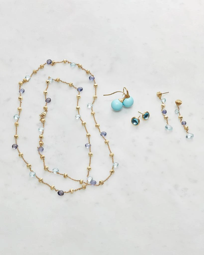 Marco Bicego 18K Gold Turquoise Earrings 3