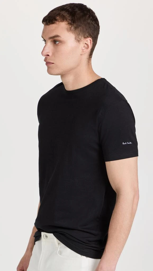 Paul Smith Cotton Logo Lounge 3 Pack T-Shirts 4