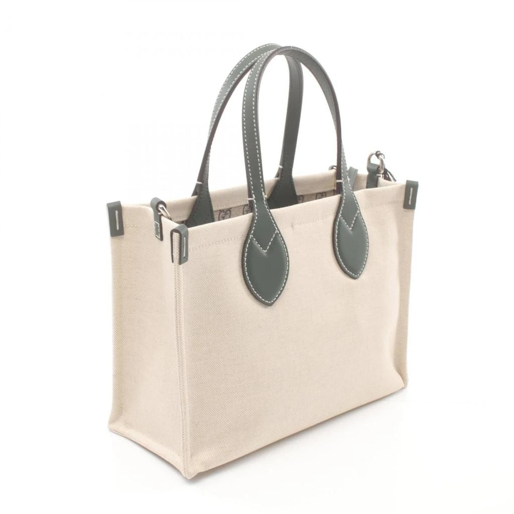 Gucci Canvas Leather Tote Bag 3