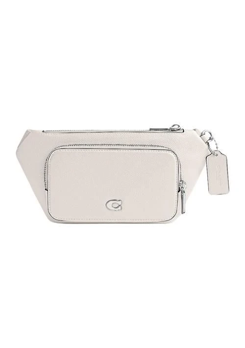 Coach Belt Bag With Signature Canvas 1
