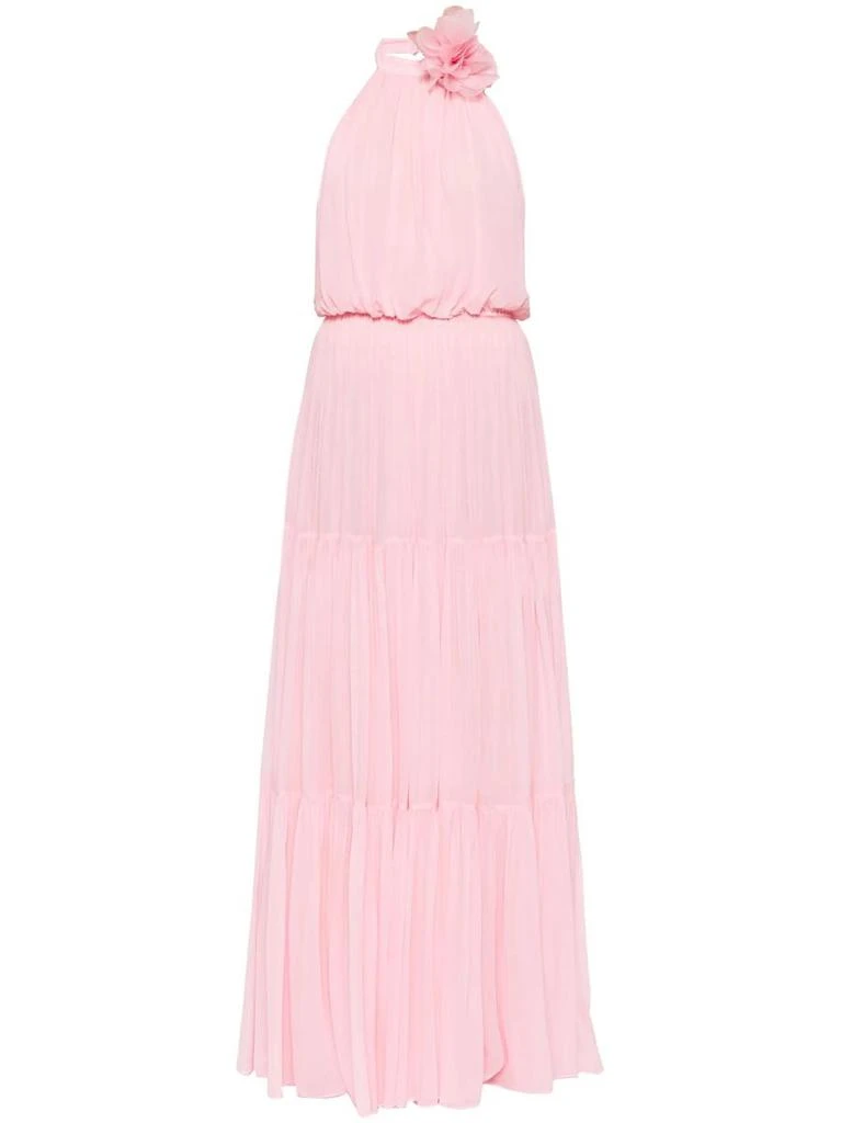 open lace back dress Annina Metallic Knit Dress – Retrofete