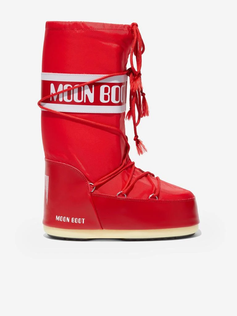 Moon Boot Moon Boot Girls Icon Boots in Red
