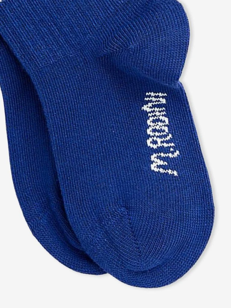 Mini Rodini Mini Rodini Kids Society Socks in Blue 3