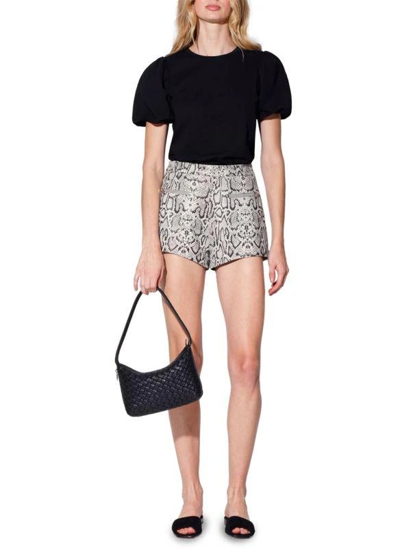 Walter Baker Hazel Basketweave Leather Shoulder Bag 3