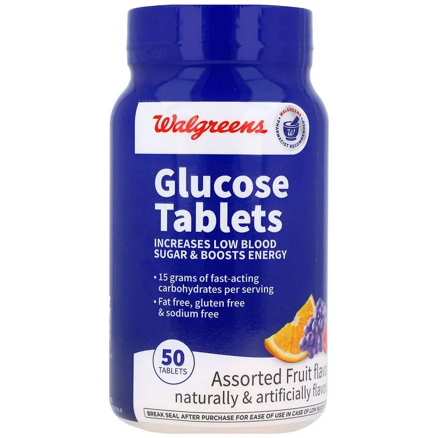 Walgreens Glucose Tablets Assorted Fruit