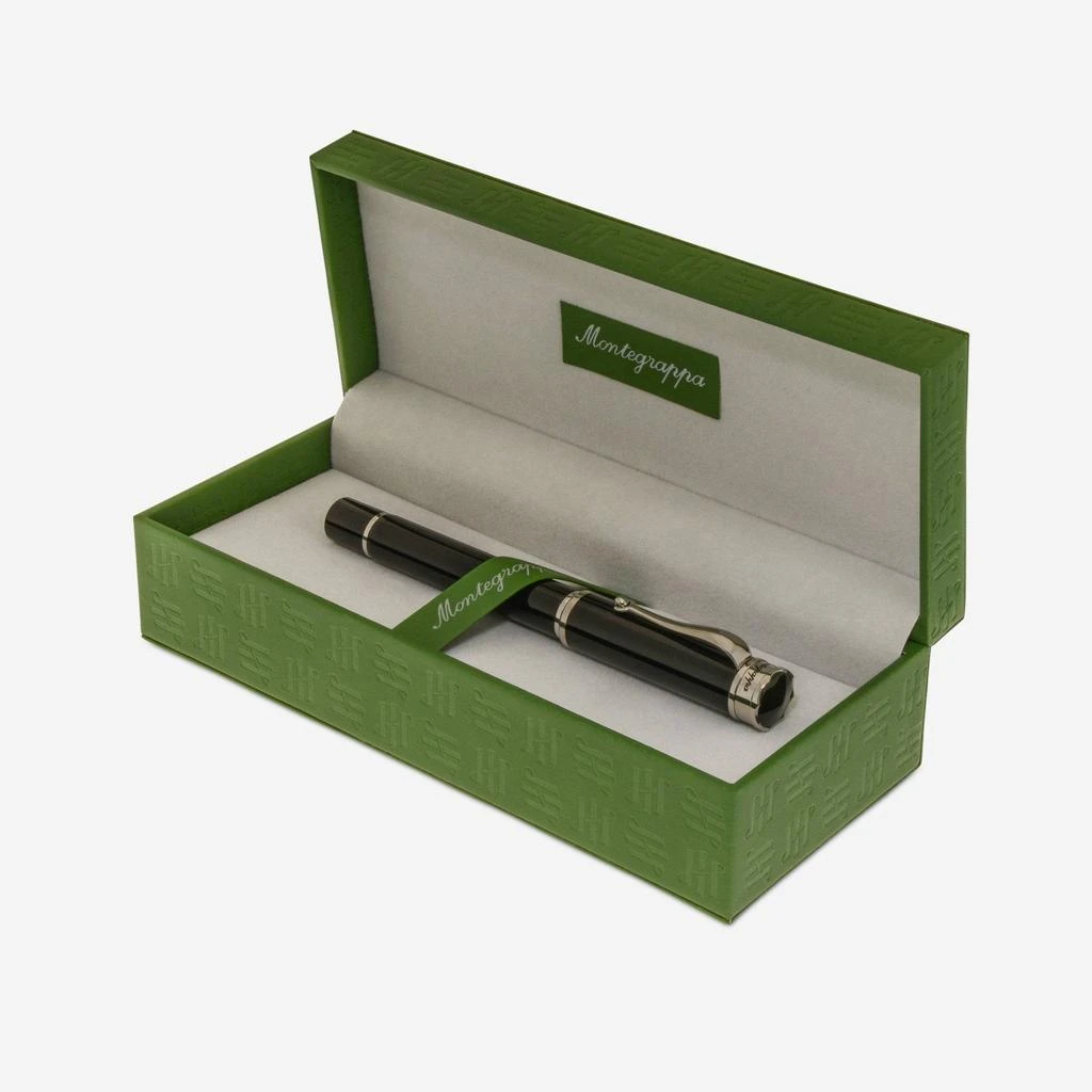 Montegrappa Montegrappa Ducale Black Fountain Pen (F) ISDUR2PC 4
