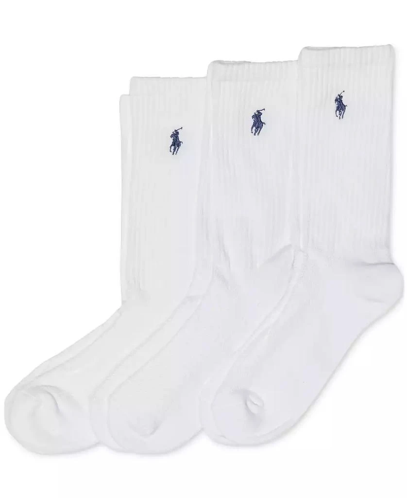 Ralph Lauren Women's 3 Pack Sport Crew Socks 7310 4