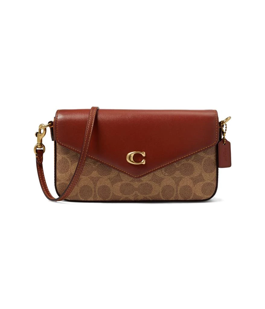 COACH Coated Canvas Signature Wyn Crossbody 1