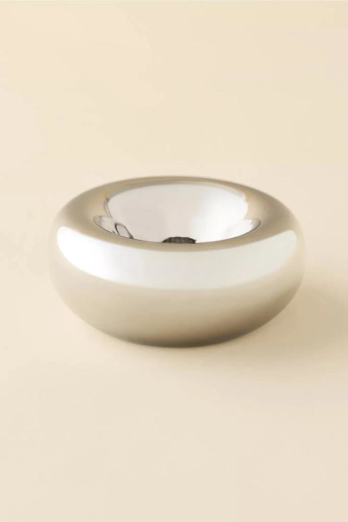 Urban Outfitters Cora Chrome Ceramic Catch-All Dish