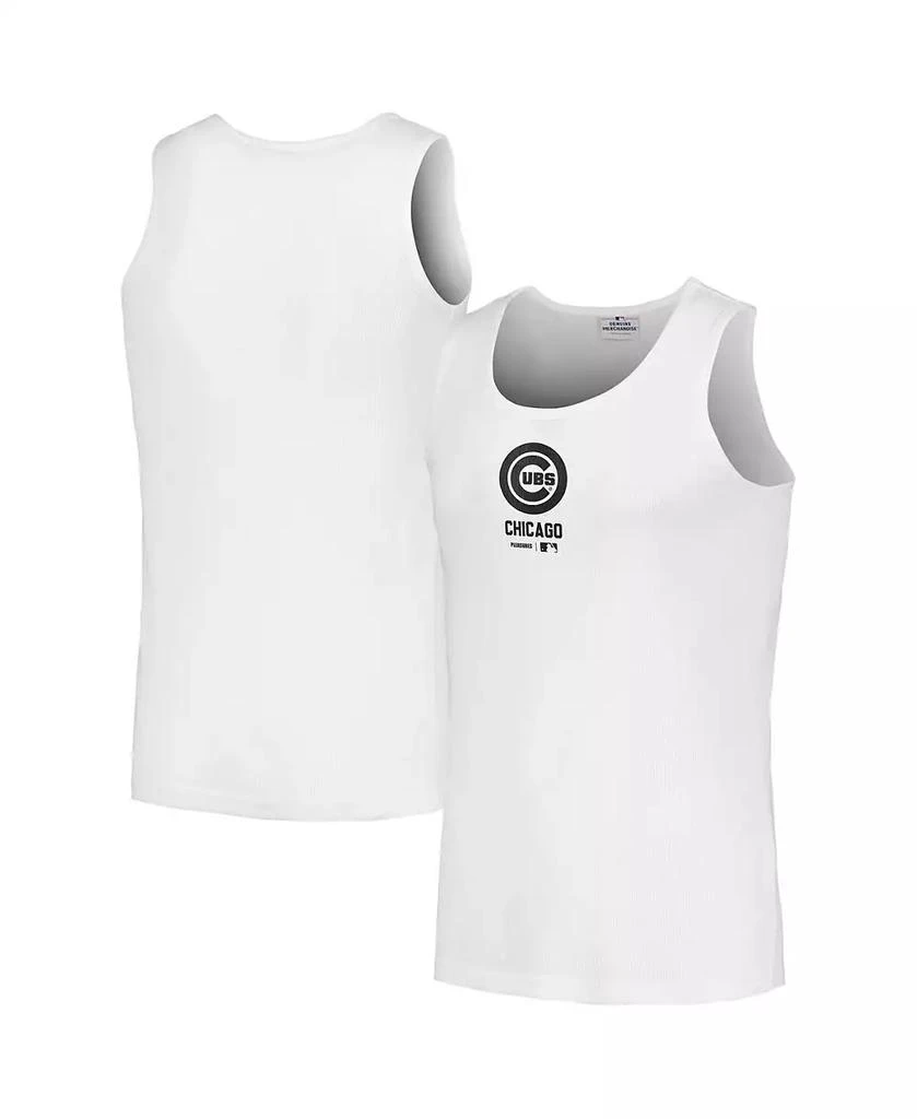 Pleasures Men's White Chicago Cubs Two-Pack Tank Top 1