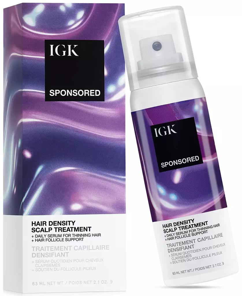IGK Hair Sponsored Hair Density Scalp Treatment, 2.1 oz.