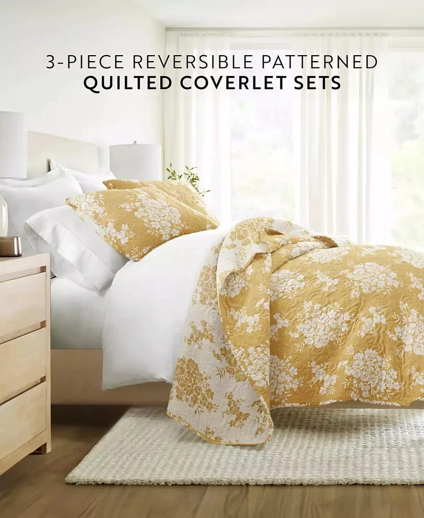 IENJOY HOME Distressed Bouquet Reversible 2-Pc. Quilt Set 2