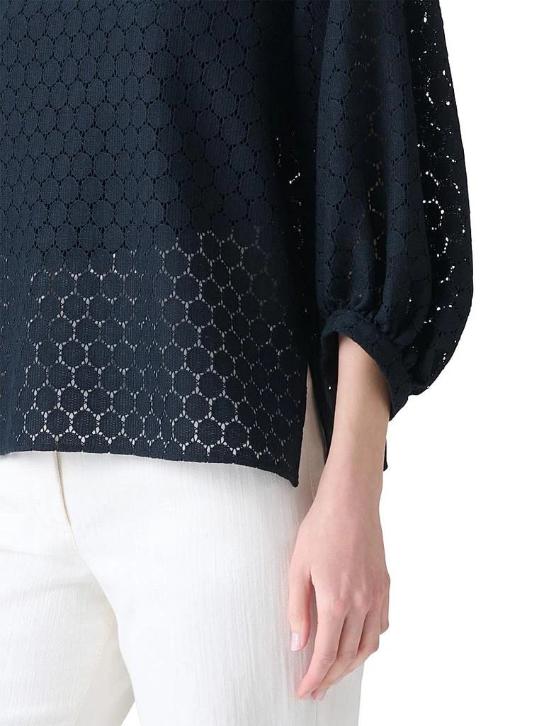 Akris Dot Lace Blouse 6
