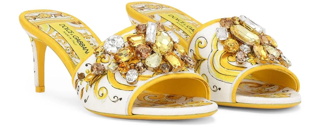 Dolce & Gabbana Majolica brocade mules 3