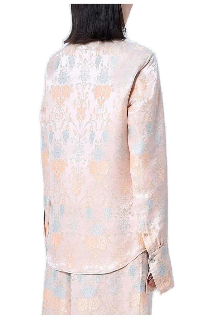 Dries Van Noten Dries Van Noten Jacquard Curved Hem Shirt 2