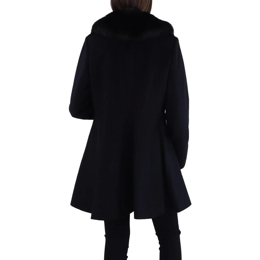 Via Spiga Womens Wool Blend Midi Pea Coat 2